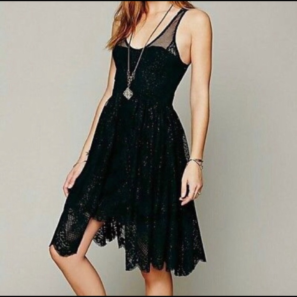 NWT Free People Kristal Lace Salinas Dress